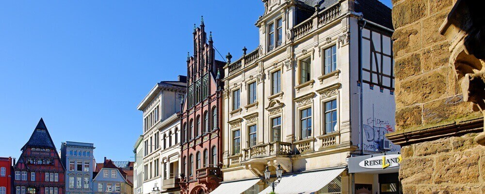 Historischer Marktplatz in Minden an der Weser